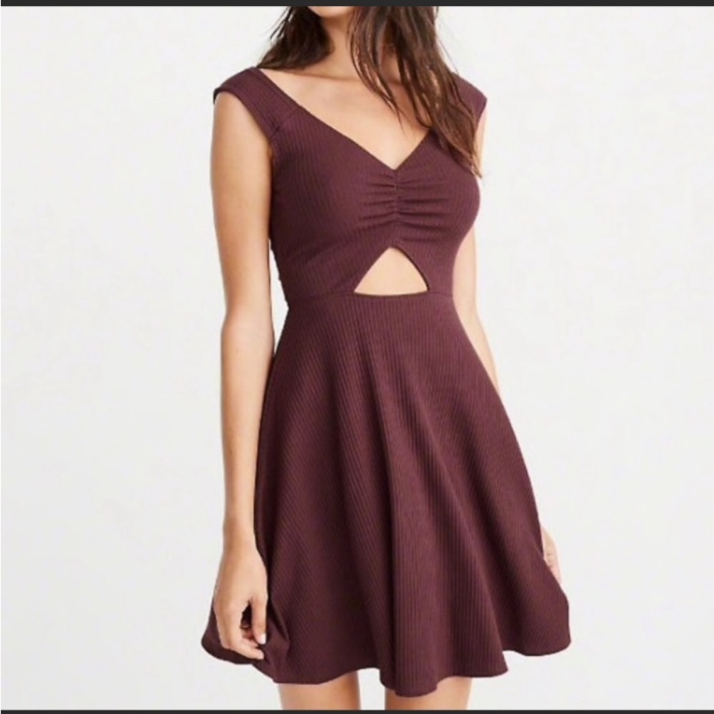 Abercrombie cut out skater dress